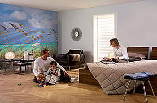 Summer Breeze Wall Mural Roomsetting