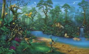 Jungle Dreams Wall Mural
