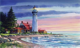 Northern Lighthouse Mural