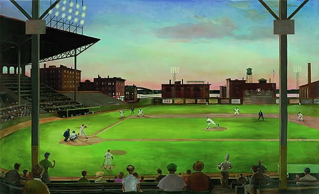 First Pitch Wall Mural 